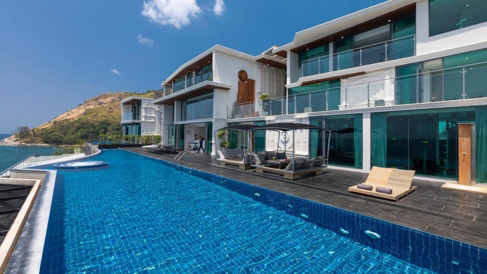 Villa Thousand Cliffs Nai Harn Extérieur photo