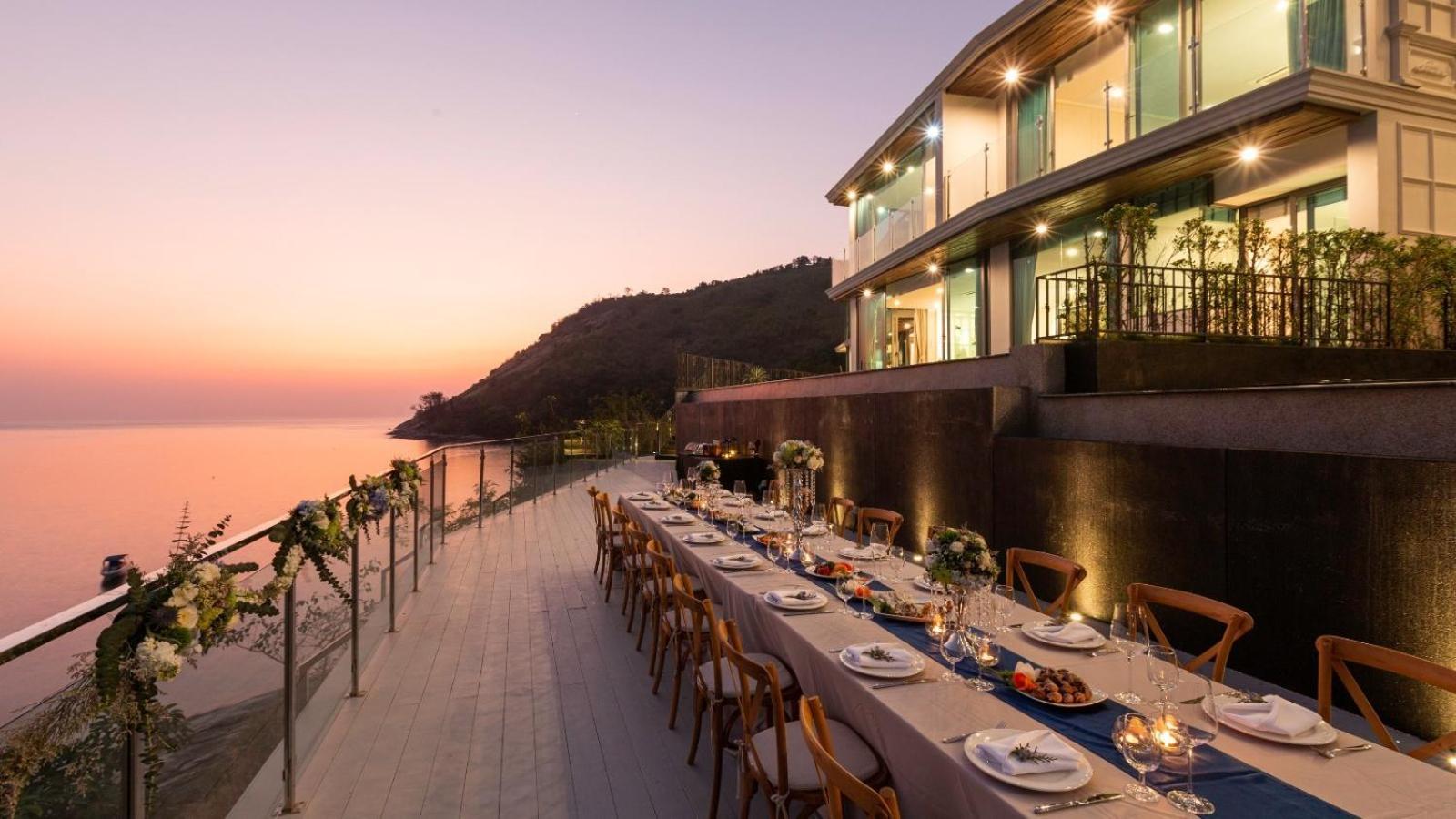 Villa Thousand Cliffs Nai Harn Extérieur photo