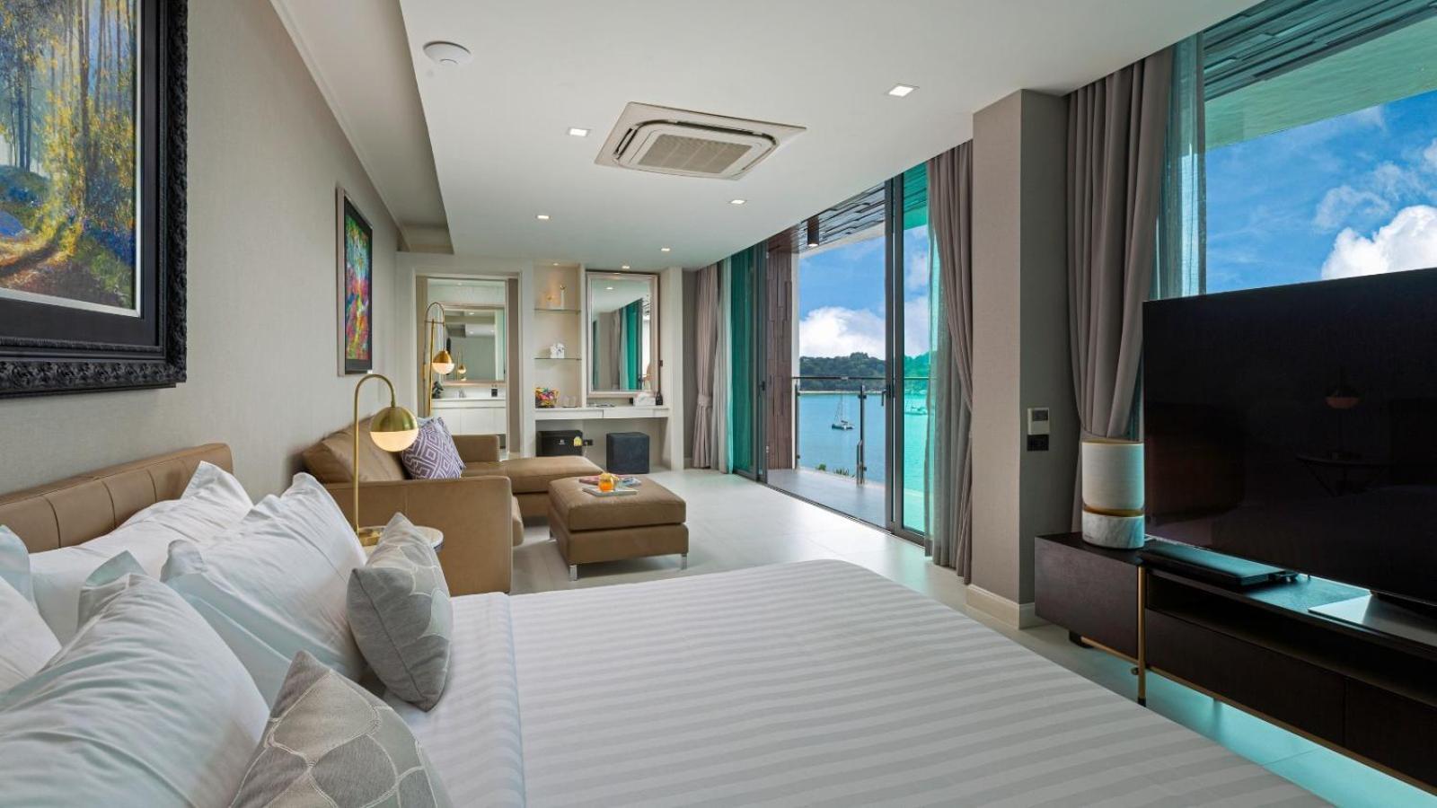 Villa Thousand Cliffs Nai Harn Extérieur photo