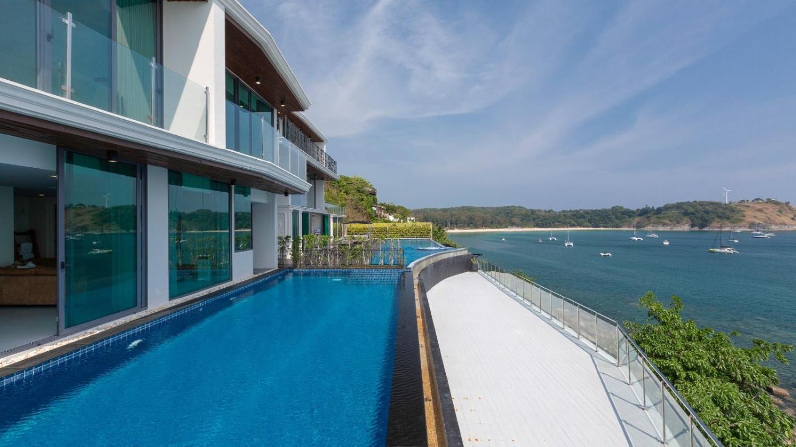 Villa Thousand Cliffs Nai Harn Extérieur photo