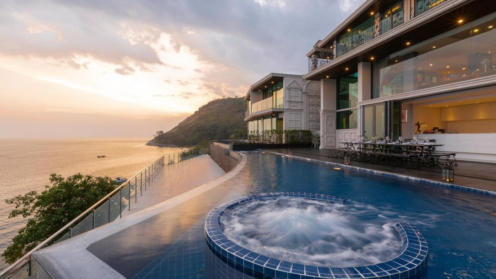 Villa Thousand Cliffs Nai Harn Extérieur photo