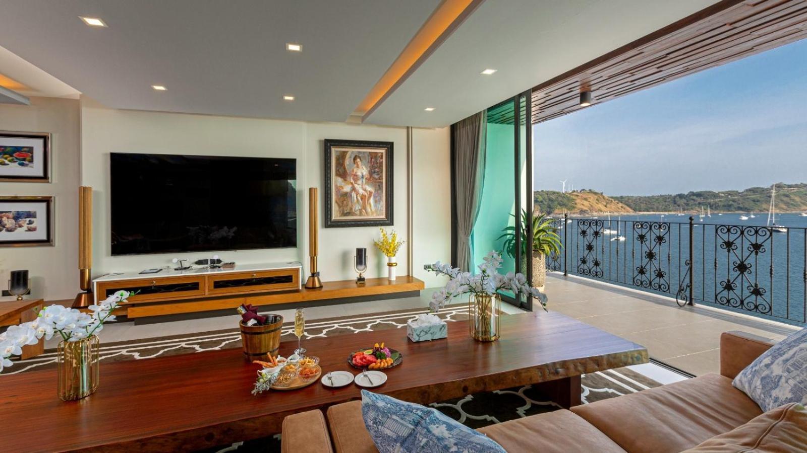Villa Thousand Cliffs Nai Harn Extérieur photo