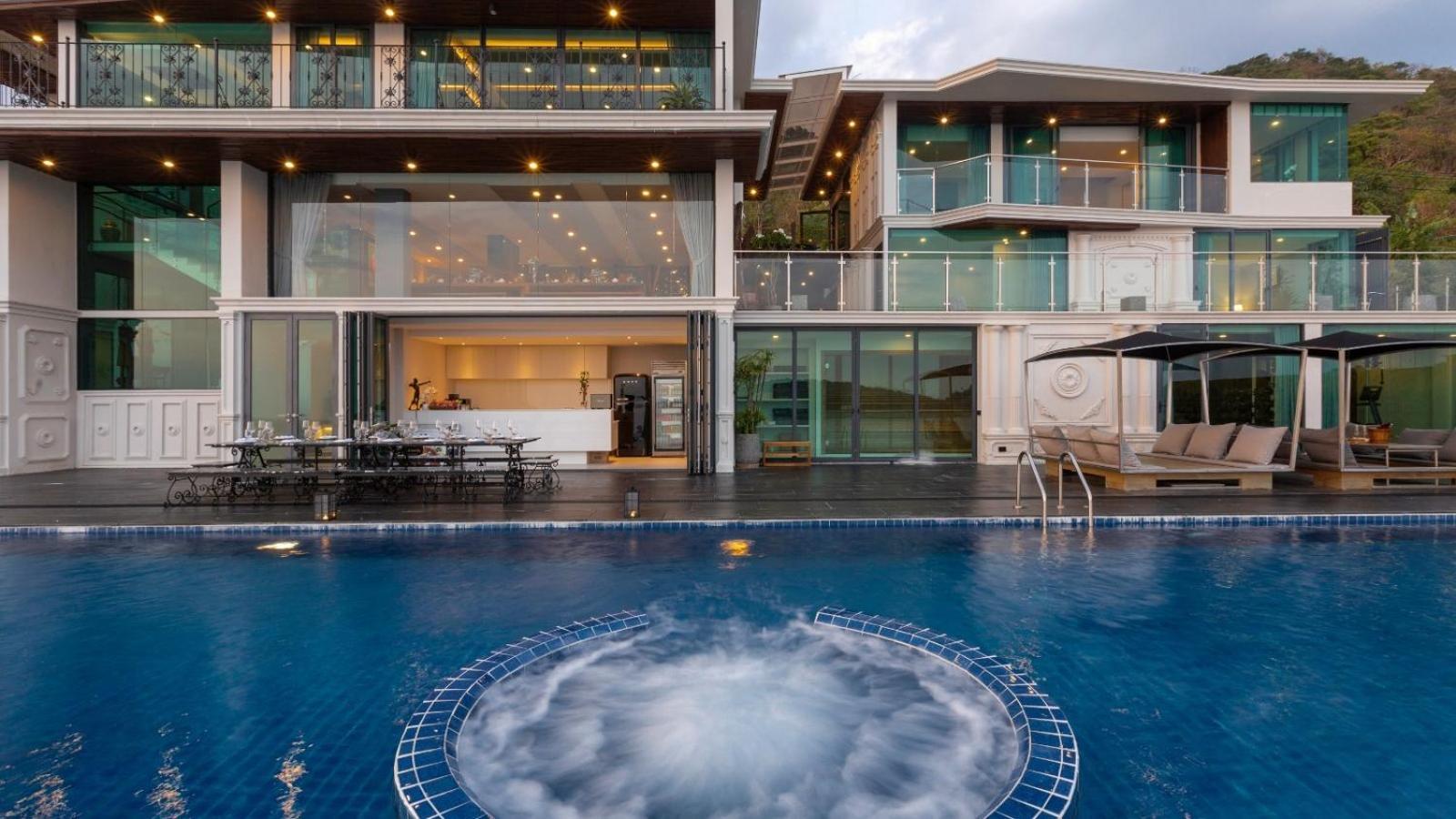 Villa Thousand Cliffs Nai Harn Extérieur photo